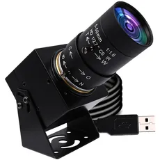 Svpro 1080P USB Kamera mit 5-50mm Zoomobjektiv, manueller Fokus Webcam H.264 IMX323 Low Light Computer Kamera für Android Linux Windows MacOS Industrie Video Kamera