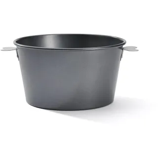 Backform Charlotte 18 cm aus beschichtetem Edelstahl Antihaft – DE BUYER, Grau