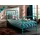 Jugendbett New York 90 x 200 cm Holz, Metall türkis