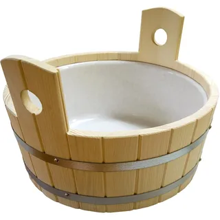 Weka Fußkübel aus Fichtenholz