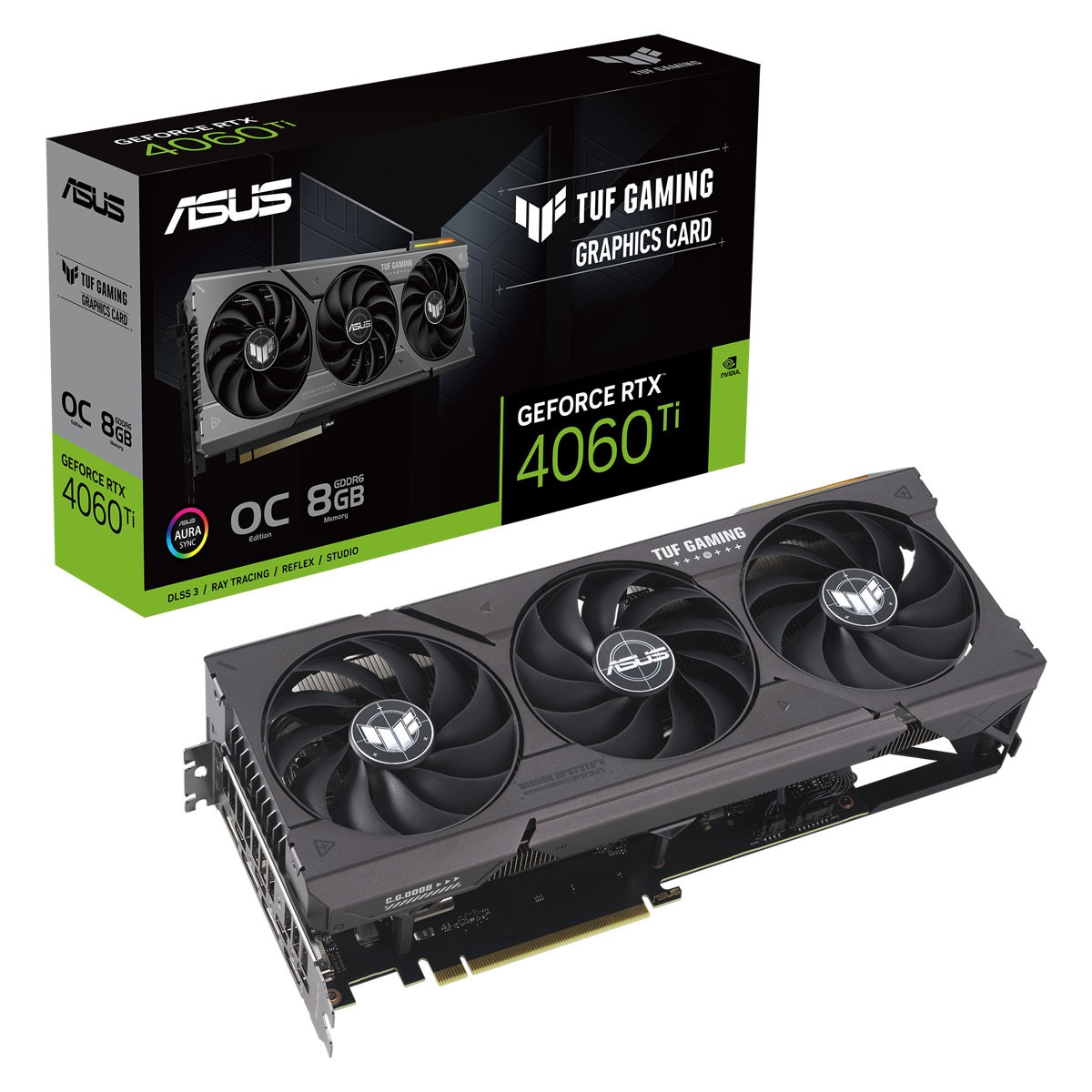 Bild von TUF GeForce RTX 4060 Ti OC 8 GB GDDR6 90YV0J50-M0NA00