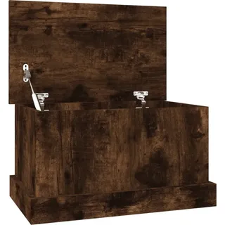 vidaXL Truhe Räuchereiche 50x30x28 cm Holzwerkstoff - Braun