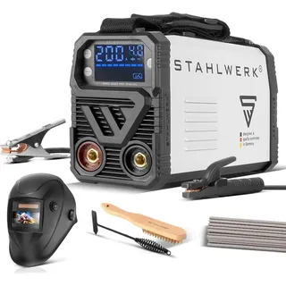 STAHLWERK ARC 200 MD (Digital) Elektroden-Schweißgerät 200 A Vollausstattung