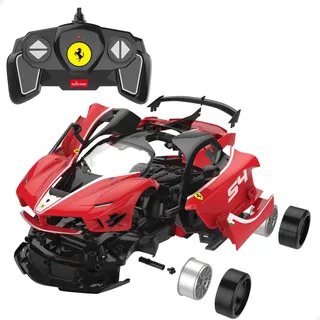 ColorBaby Rastar Ferngesteuertes Auto Ferrari - FXX K, Rotes Rennauto, Autos für Kinder und Erwachsene, ferngesteuertes Auto mit Fernbedienung, ferngesteuerte Autos (46980)