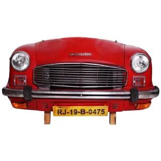 SIT Möbel Edelstahl-Gasgrill rot