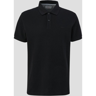 S.Oliver Herren 2024581 Polohemd, 9999 schwarz, XXL