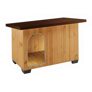 Ferplast Baita 100 122x79x78 Cm Hundehütte Aus Holz - Wood - One Size