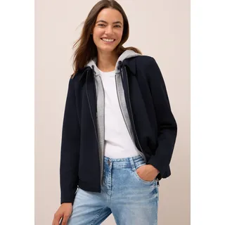 Cecil Outdoorjacke mit Kapuze mit Kapuze, blau