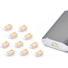 Smart Keeper Mini Display Port Mini Blocker beige 10 Stk., Notebook Security, Beige