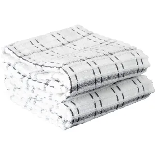 Ritz 13011 Küchenhandtuch-Set, Baumwolle, Graphit, L, 2