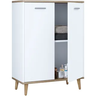 VCM Kommode »Holz Kommode Dielenmöbel Sideboard Anrichte Lindas«, weiß