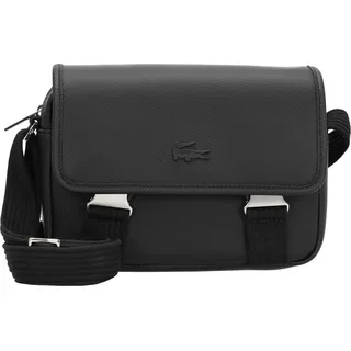 Lacoste Men's Classic - Umhängetasche 22.5 cm (noir) - Schwarz