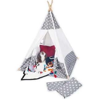 Pinolino Pinolino® Spielzelt »Tipi Jakara«, grau