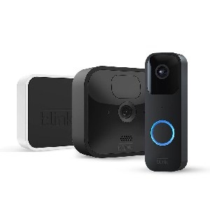 Blink Outdoor witterungsbeständige HD-Sicherheitskamera + Blink Video Doorbell um 64,99 € statt 134,62 €