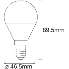 Bild Ledvance SMART+ WiFi Classic Multicolor Mini Bulb P46 40 5W E14 (485631)