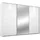 Schwebetürenschrank KULMBACH 278 x 233 x 64 cm Weiß