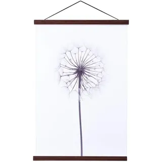 Ywlake A1 Posterleiste Posterschiene Posterleisten, Magnet Magnetische Holz Poster Aufhänger Halter Rahmen Leisten Bild Bilder Bilderrahmen Bilderleiste 61x91.5 60x80 (61cm, Nussbaum)