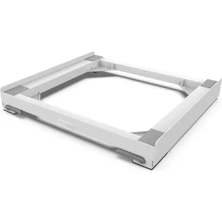 MELICONI - Basis Mit Radern Fur Waschmaschine Und Trockner - 656146 - Silber