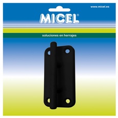 MICEL - 92575 Zurrklampe für Pergola, schwarz, 50 x 40 x 100 mm