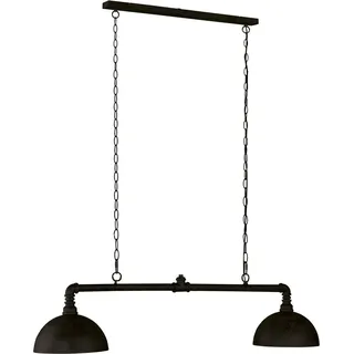 Fischer & Honsel Pendelleuchte Leitung 2-flammig Schwarz/Gold