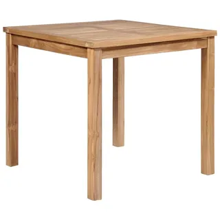 vidaXL Gartentisch 80 x 80 x 77 cm Braun