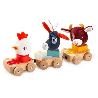 Lilliputiens Kette Von Autos Auf Dem Bauernhof - Multicolor - One Size