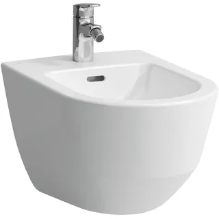 Laufen PRO Wand-Bidet, 1 Hahnloch, 360x530mm, ohne seitliches Loch für Wasseranschluss, H8309527163021, Farbe: Schwarz Matt