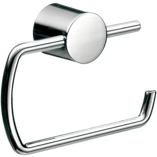 EMCO Rondo 2 Toilettenpapierhalter, Klopapierhalter, Rollenhalter, Wandmontage Chrom Ohne Deckel