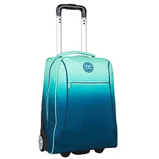 Coolpack F086690, Schulrucksack mit Rollen COMPACT GRADIENT BLUE LAGOON, Multicolor