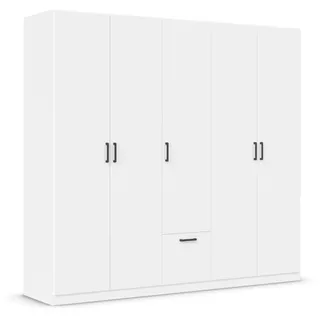 Rauch Drehtürenschrank Bari 225 x 210 x 54 cm Weiß