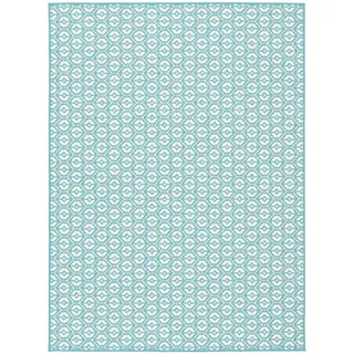 Snapstyle Cape Cod Outdoor-Teppich 100 x 200 cm Türkis