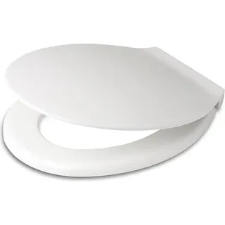 PAGETTE WC-Sitz Exklusiv m. Edst.-Bef. Duroplast, weiß - Weiß