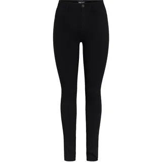 Pieces Pchighskin Wear Jeggings/Noos Bc, Schwarz, XL