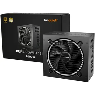 be quiet! Pure Power 13 M | 1000W Netzteil 20+4 pin ATX 3.1 - 80 Plus Gold zertifiziert