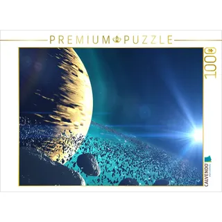 CALVENDO Puzzle Saturnähnlicher Planet | 1000 Teile Lege-Größe 64 x 48 cm Foto-Puzzle für glückliche Stunden