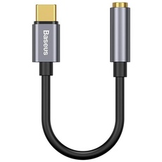 Baseus L54 Audio Adapter USB-C + mini jack 3.5mm (Black+Gray)