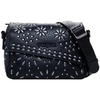 DESIGUAL Dandelion Phuket Umhängetasche Synthetik Black/Gold