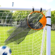 ORIENTOOLS Fußballtor Torwand Netz Fussball Netz für Kinder Tragbar Training Outdoor Fussballtor zur Verbesserung des Schießens Fußball Zielnetz einfach zu befestigen und zu entfernen