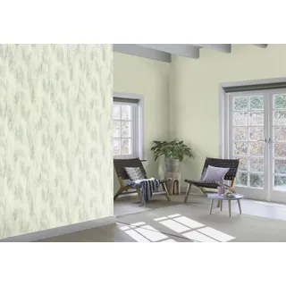 Rasch Textil BARBARA Home Collection Vliestapete »BARBARA Home Collection II« uni geprägt, grün
