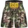 Herren Thaibox-Hose Uni Thaibox-shorts Camo Woodland S