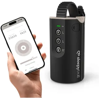 Sleepytroll Baby Rocker Gen 2 – Intelligente Einschlafhilfe mit App-Steuerung, 12h Akku, 3h automatisches Schaukeln, Bewegungs- und Soundsensor, CE/FCC-zertifiziert, IPX4, skandinavisches Design
