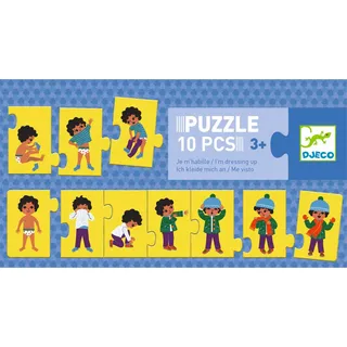 DJECO Puzzle Dressing 10 Stück