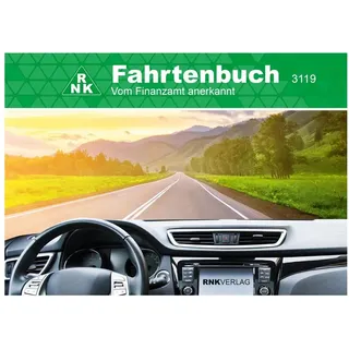 RNK Fahrtenbuch 3119 A6 quer Grün