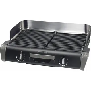 Tefal Family Tischgrill 2400 Watt schwarz/silber