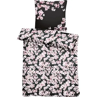 APELT Blossom Floral Rosa 155 x 220 cm + 2 x 80 x 80 cm