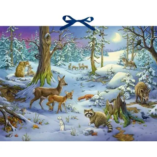 Coppenrath Verlag Sound-Adventskalender - Hört ihr die Tiere im Winterwald?