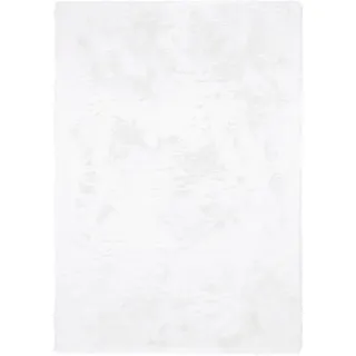 Hochflorteppich , Creme, Weiß , Textil , Uni , rechteckig , 200x290 cm , Oeko-Tex® Standard 100 , für Fußbodenheizung geeignet , Teppiche und Böden, Teppiche, Hochflorteppiche & Shaggys