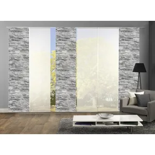 HOME WOHNIDEEN »WALLIS« Klettband 6 Stk. tlg. HxB: 245x60, inkl. Befestigungszubehör,