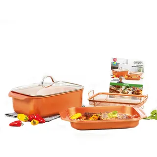 Livington Copperline Bräter 24,3 x 34,2 cm