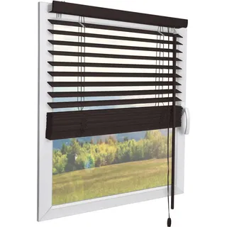 Sol Royal Holzjalousie 150 x 160 cm Dunkelbraun